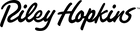Riley Hopkins Logo - Black