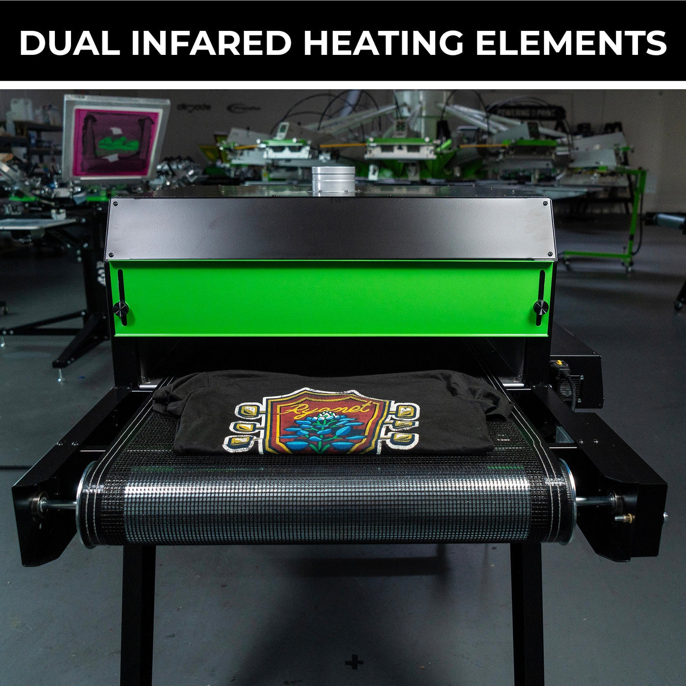 RileyCure 248 Conveyor Dryer 8ft x 24" | Screenprinting.com