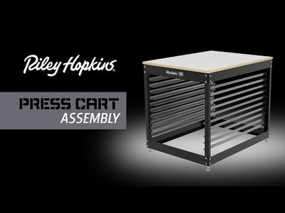 Riley Hopkins Multi-Station Screen Printing Press Cart